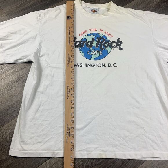 Men’s Hard Rock Cafe Save The Planet Washington D.C.  Made In USA - Picture 4 of 8